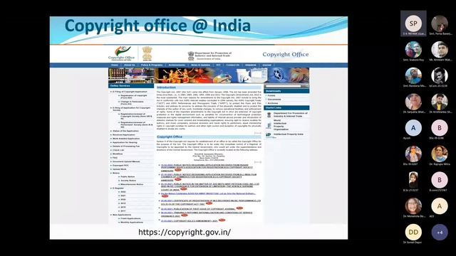 A National Level Webinar on " REFERENCING, CITATION AND COPYRIGHT" смотреть онлайн