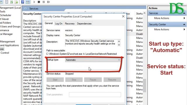 How to Enable Windows Defender in Windows 10 using Security Center | Definite Solutions смотреть онлайн