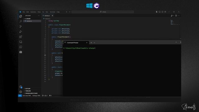 How to set the path of the C# compiler(CSC) on Windows 11 and 10 to compile C# programs on CMD смотреть онлайн