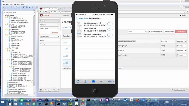 OpenStack EFSS(File Sync & Share) with iPhone App смотреть онлайн