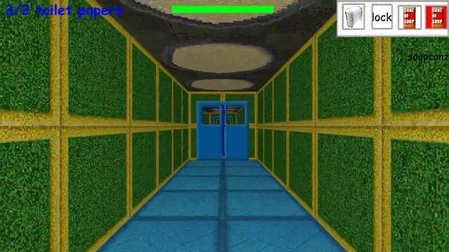 BALDI LOVES TOILET PAPER because he needs to go to the bathroom!! | Baldi's Basics смотреть онлайн