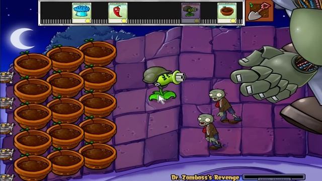 Plants vs Zombies Hack - Gatling Pea PVZ 2 PAK vs Dr. Zomboss смотреть онлайн