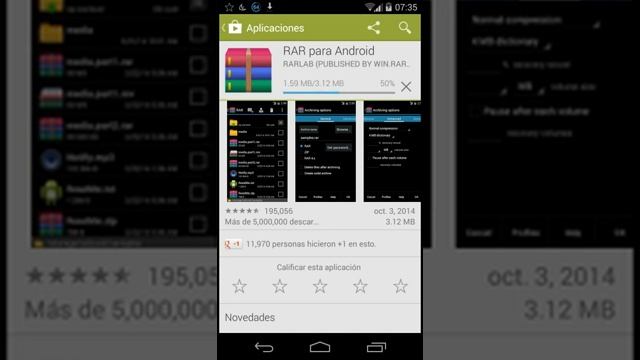 Como descargar WINRAR para android GRATIS смотреть онлайн