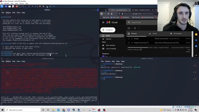 Clueless Student Gets Phished! (Kali Linux SEToolkit) смотреть онлайн