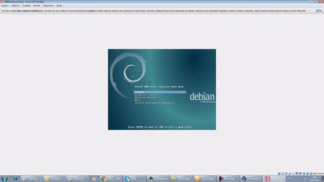 Criando Virtual Machine - Debian смотреть онлайн