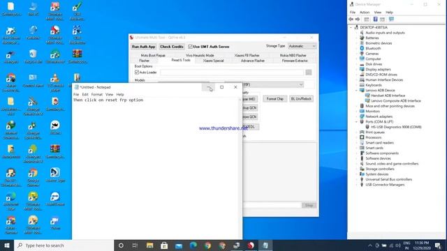 How To Remove Frp Lock In Samsung M11 ( SM-M115F ) Using Umt.