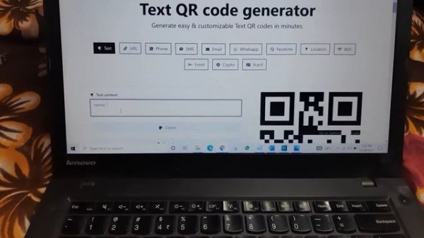 How to generate QR code with you own information | खुदका QR code कैसे बनाएं
