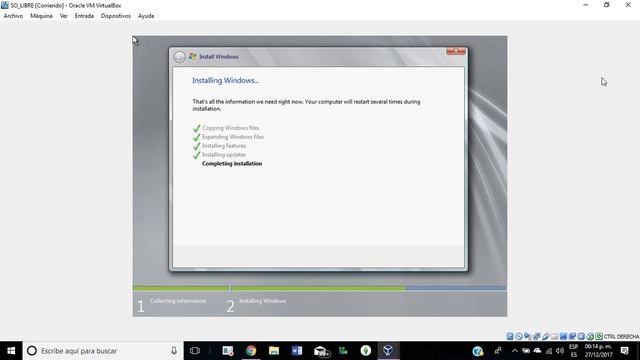 Descargar e Instalar Virtual Box | Ubuntu | Windows 2008 | смотреть онлайн