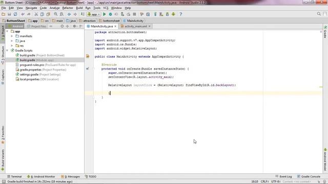 Android bottom sheet tutorial - Android studio 2.3.3 supported. NEW смотреть онлайн