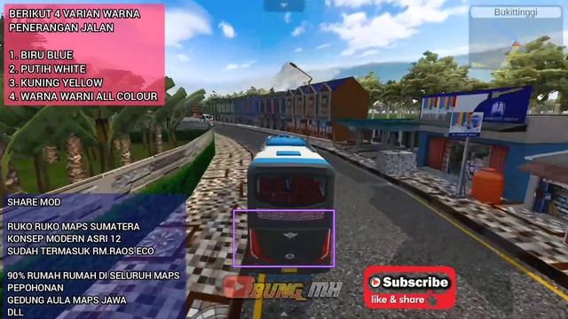SHARE MOD RUKO RUKO SUMATERA TERBARU + RM.RAOS ECO | RUMAH DLL | BUSSID V3.5 смотреть онлайн