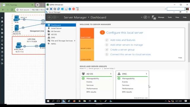 Palo Alto Install NPS Role in Server 2016 смотреть онлайн