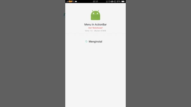 Show As Menu In ActionBar || Sketchware Tutorial смотреть онлайн