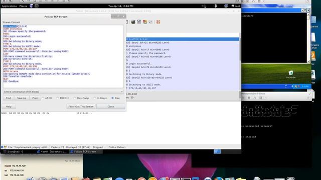 Extracting Windows executables with Wireshark смотреть онлайн