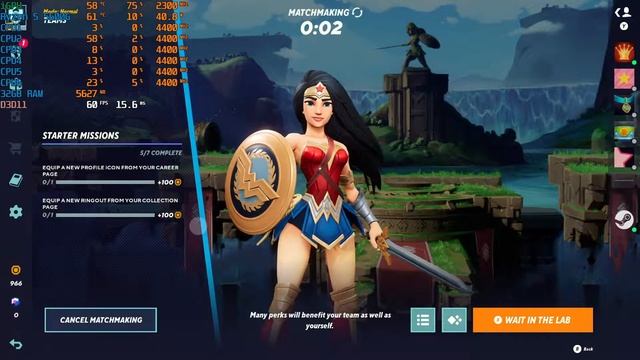 MultiVersus benchmark on Ryzen 5 5600G смотреть онлайн