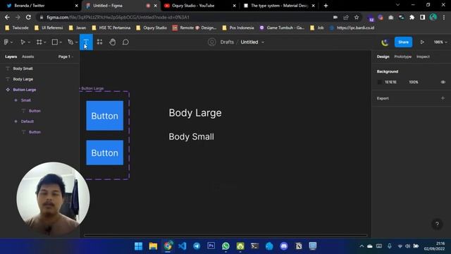 Standar Ukuran Komponen Button, Input, Dan Text Pada Desain UI Aplikasi Dan Web