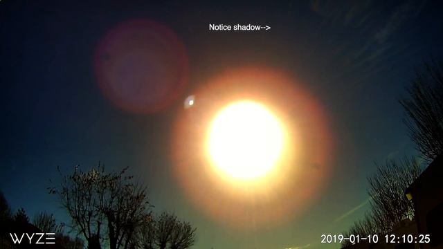 While I Was Sleeping/ Day 3 Lens Flare? Or Something Else