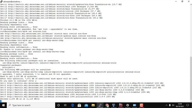 Konfigurasi DHCP Server смотреть онлайн