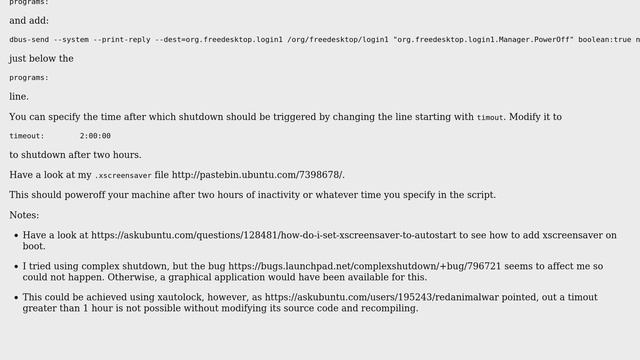 How to shutdown Ubuntu after (2 hours) of idle? (4 Solutions!!) смотреть онлайн