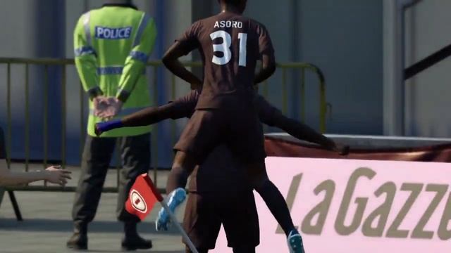 Читтаделла - Салерно 36 тур Чемпионата Италии по футболу Серия А 2020/2021 FIFA 18 PS4