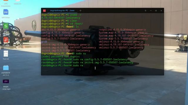 DeepinOS, How to Remove The Lowlatency Kernel installed manually. (Don't remove the default kernel) смотреть онлайн