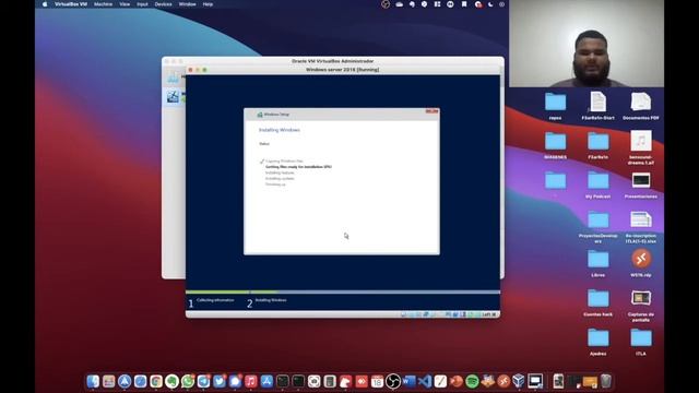 1.2 Instalación de Windows Server 2016 con server core смотреть онлайн