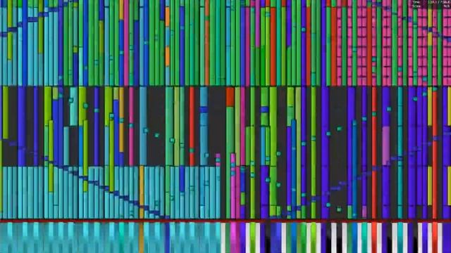 Black midi on a GT 610 | Bad apple v7 extended смотреть онлайн