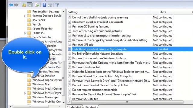 How to Hide windows drive/volume using Group Policy 2017 смотреть онлайн