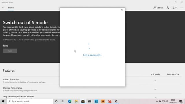 Cara Upgrade windows 10 Home in S mode ke windows 10 Home смотреть онлайн
