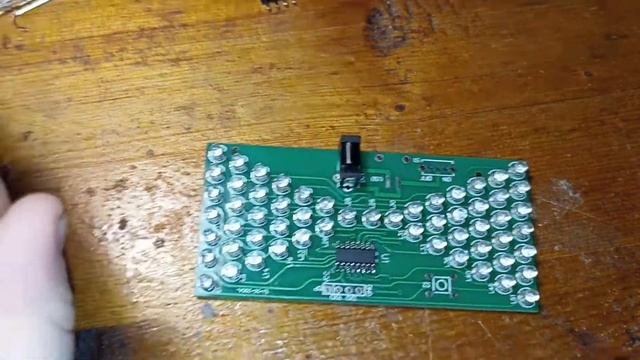 DIY KIT радіоконструктор зроби сам електронний пісочний годинник 57 led (проста схема) українською смотреть онлайн
