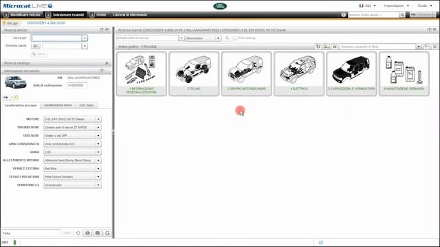Microcat LIVE - Land Rover - Note VIN ed Etichette смотреть онлайн