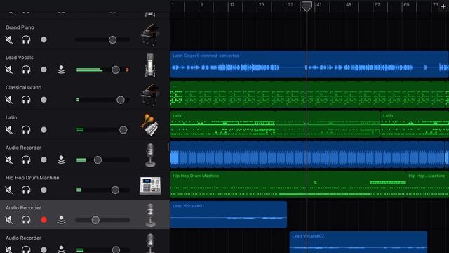 GarageBand iOS Vocal and Backing смотреть онлайн