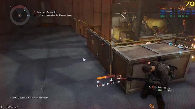 Tom Clancy's The Division 2560x1440 High settings with GTX 970 SLI смотреть онлайн