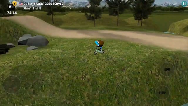 Stickman Bike Battle - Android/iOS Gameplay (Multiplayer Online Bike Racing) смотреть онлайн