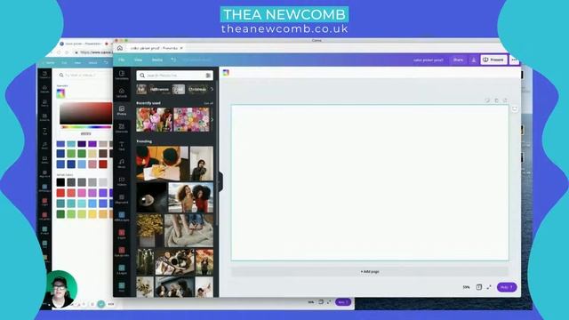 Thea'sTips, Tricks and Tutorials: - A Color Picker is Available Now on Canva Desktop App смотреть онлайн