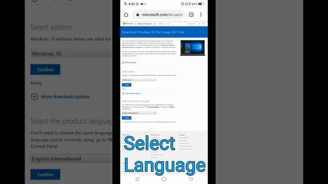 How to download Windows 10 OS Free legally from Microsoft | 32 or 64 bit | ISO file смотреть онлайн