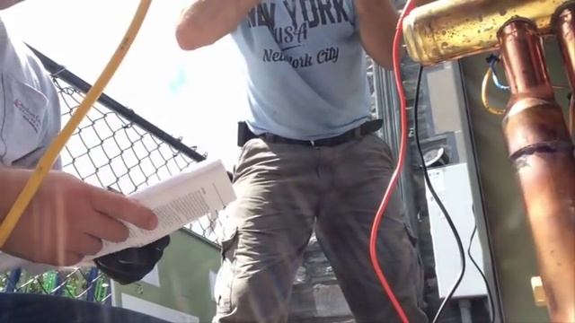 Trane / American Standard 7.5 Ton Heat Pump & Air Handler Installation