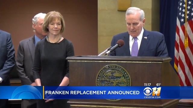 Minnesota Lt. Gov. Tina Smith Named To Fill Franken Seat смотреть онлайн
