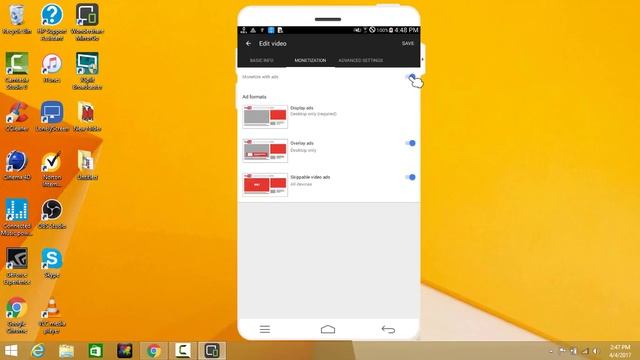 How To Monetize Youtube Video On Android or IOS Smartphone Hindi/Urdu Tutorial смотреть онлайн