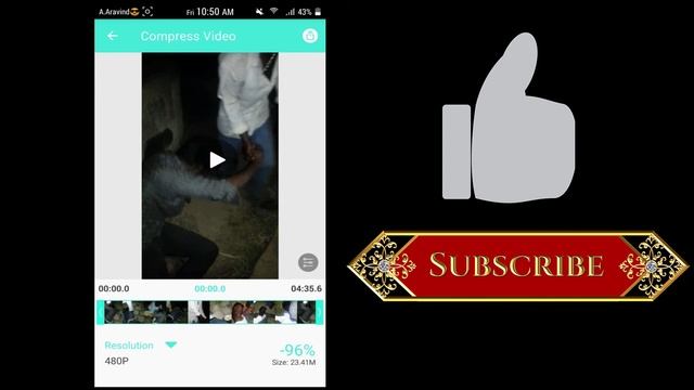 How to Compress Videos Size Without Losing Quality in Android [Tamil] смотреть онлайн