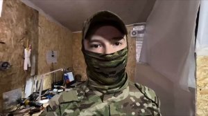 Бойцы 55-й гвардейской бригады запускают трофейные дроны