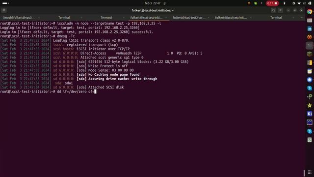 iSCSI target for the ESP32 смотреть онлайн