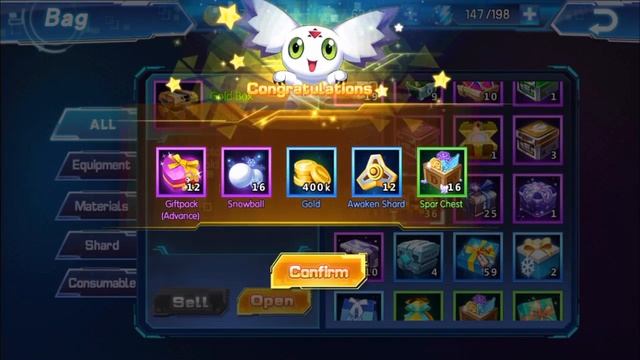 Unlocking Aegiomon Cold Form & Opening 90/100 Christmas Chests