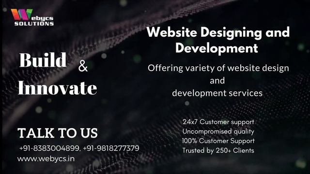 Website Designing and Development Services | Software Android & IOS Development | Webycs Solutions смотреть онлайн