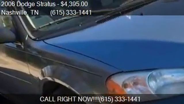 2006 Dodge Stratus SXT 4dr Sedan for sale in Nashville, TN 3 смотреть онлайн