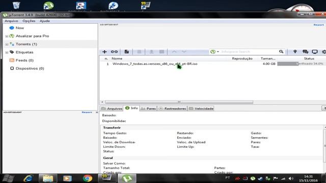 Como baixar e gravar Windows 7 todas as versões PT-BR ATUALIZADO 2016 смотреть онлайн