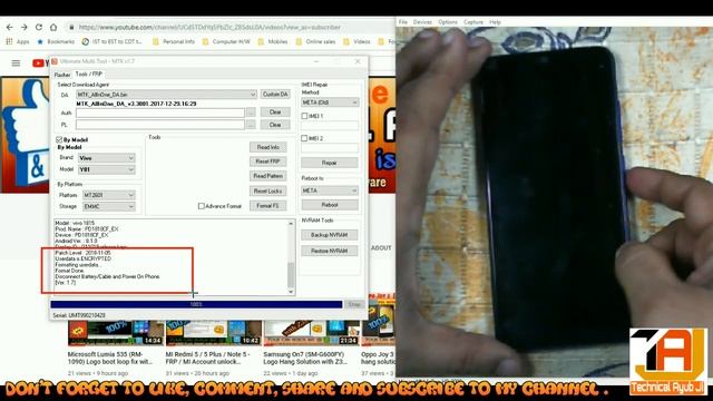 VIVO Y93 | 1815 | MEDIATEK CPU| FRP UNLOCK | UMT PRO DONGLE смотреть онлайн