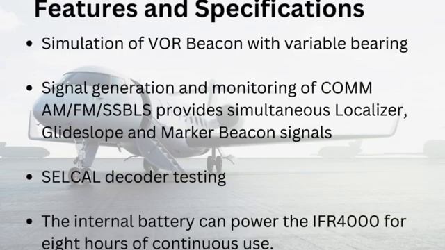 Viavi/Aeroflex IFR4000 NAV/COMM Test Set - AvionTEq смотреть онлайн