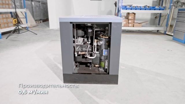 Винтовой компрессор IRONMAC IC 7,5/10 B смотреть онлайн