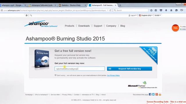 Ashampoo Burning Studio 2015 Latest Crack[No Download!] смотреть онлайн