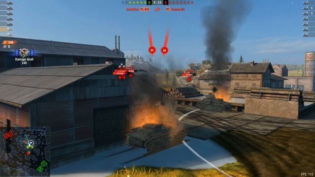 WOT Blitz Face Off || Pz. S35 Vs D2